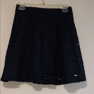Navy blue Hollister skirt